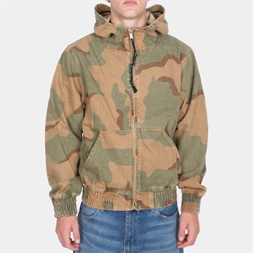 Alis Cochet Hooded Jacket Camouflage